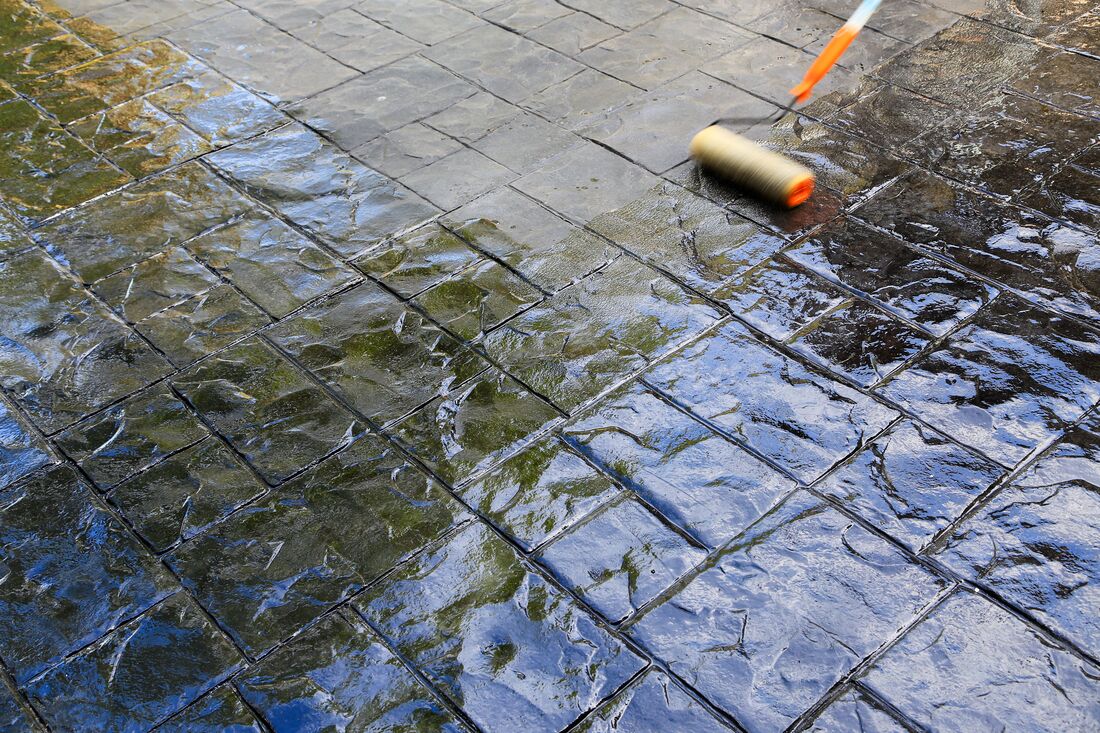 An image of Stamped Concrete in Springfield VA